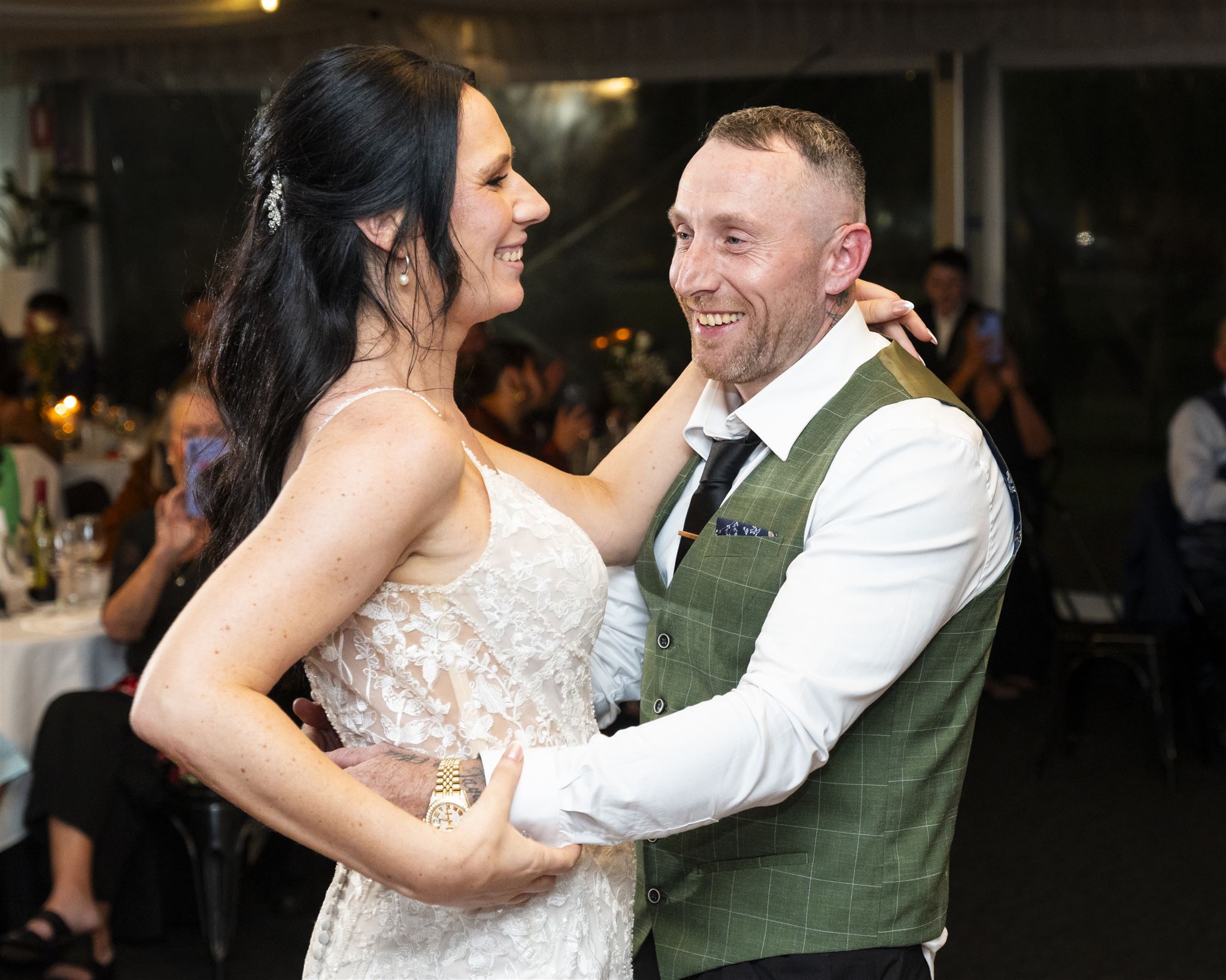 Candid wedding reception Melbourne documentary photography